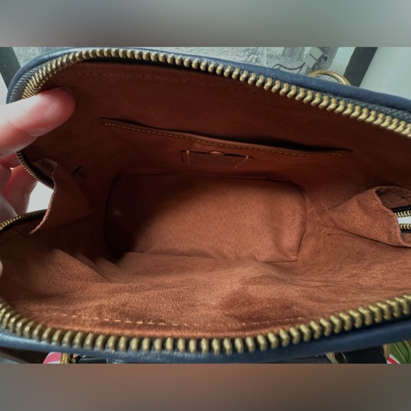 EUC Coach Revel Bag in Colorblock Glovetanned Leather Dark Turqouise CC412 - Picture 15 of 15